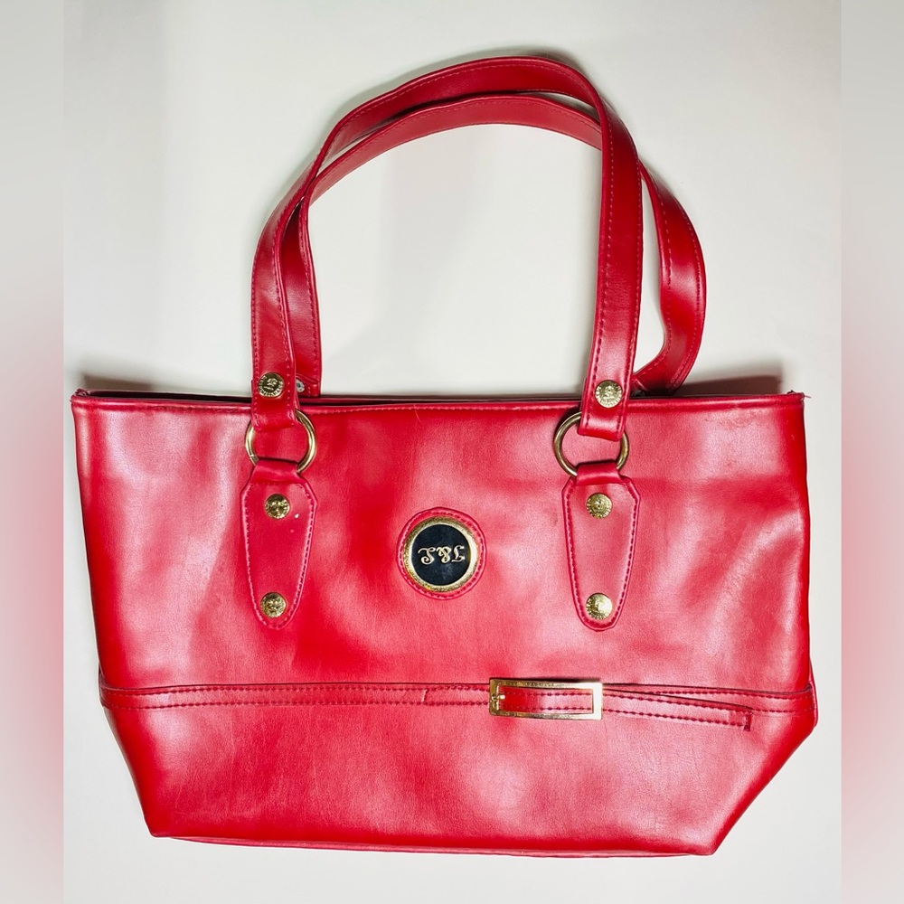 J & S Patent Leather Female Women's Top Handle Shoulder Handbag Tote Kai